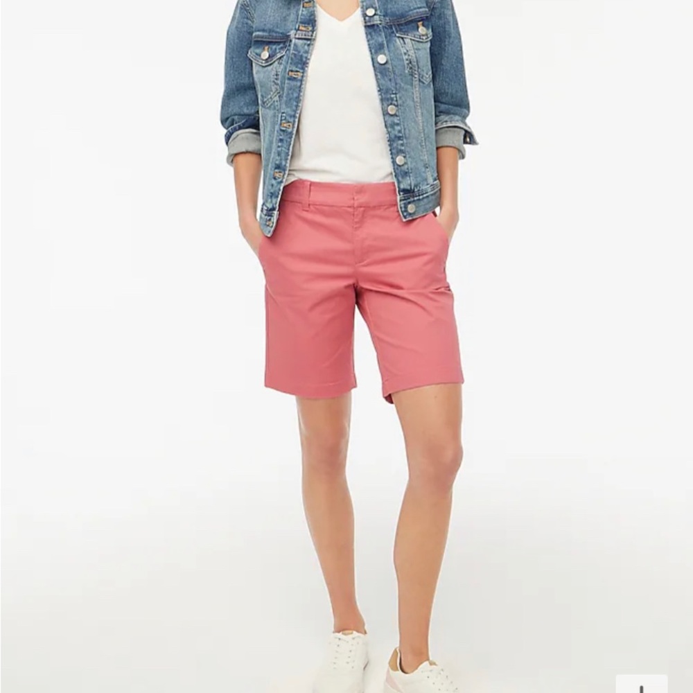 J crew factory Frankie 9” shorts size 14